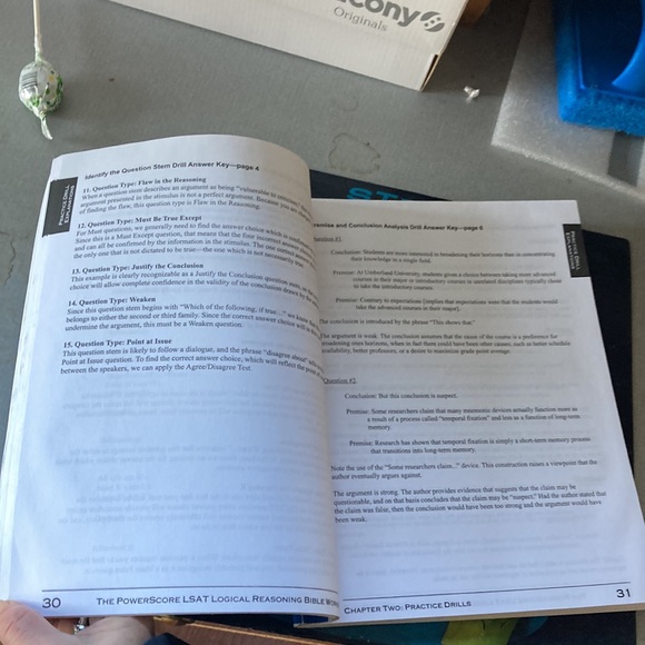 LSAT logical reasoning Bible workbook by PowerScore - Picture 6 of 12